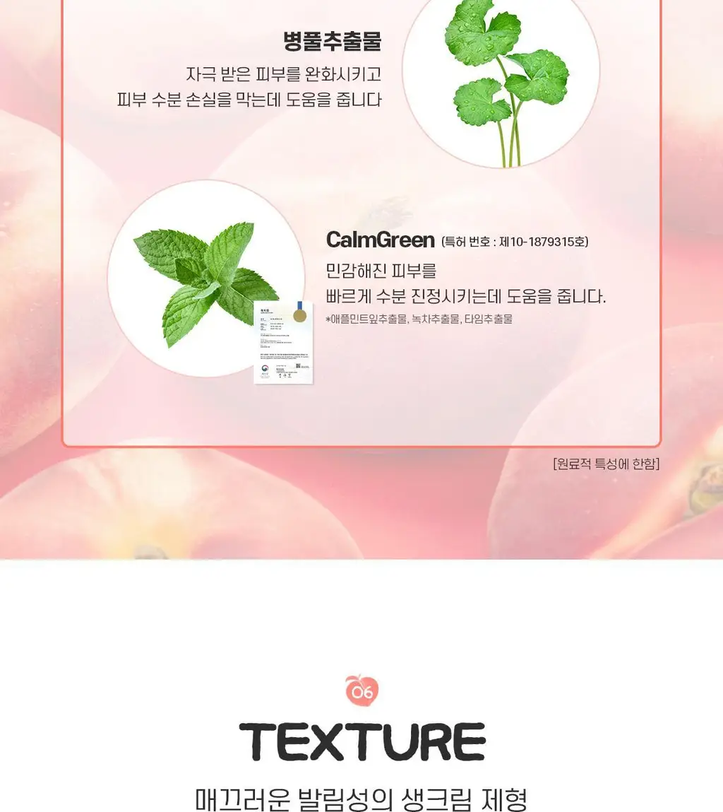 [NEW/겉뽀속촉] 스킨푸드 피치뽀송 징크피씨에이 톤업 크림 50ml 상세페이지 19